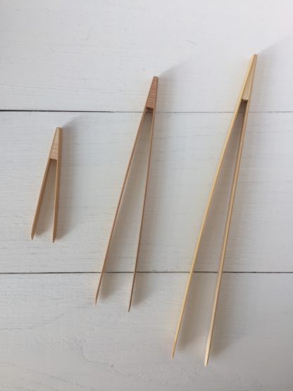 Bamboo tweezers